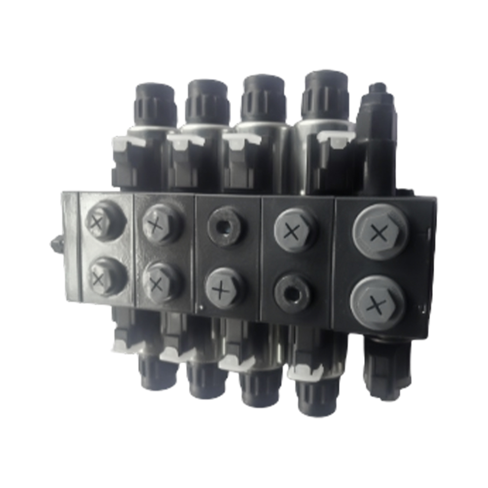 PDCF50-4 Way โซลินอยด์วาล์วควบคุมทิศทาง